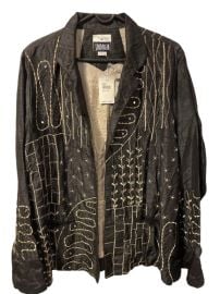 Yak Magik 100 Silk Womenaposs Black Blazer Jacket Size 1X NWT eBay at eBay
